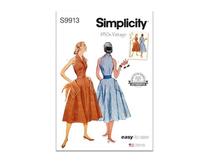 SIMPLICITY Naaipatroon SS9913U5 Misses' Jurk U5 (16-18-20-22-24)