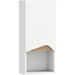 WANDSCHRANK Spanplatte Weiß