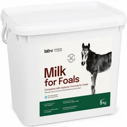 Lab-v Fohlenmilch – Ergänzungsfuttermittel für Fohlen nach der Geburt, 5 kg
