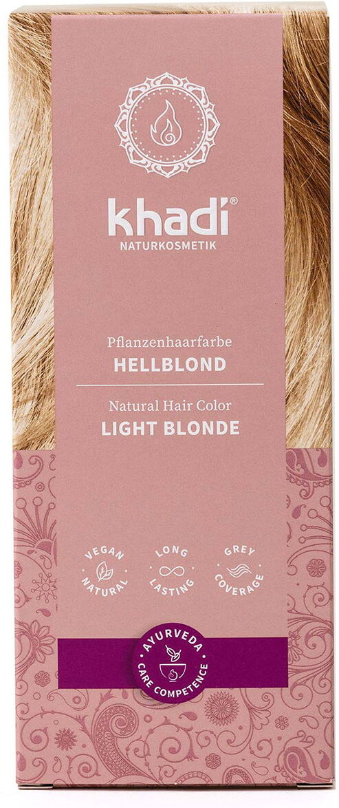 100g khadi Pflanzenhaarfarbe Hellblond