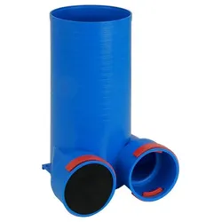 AERVIA Eckübergang DN125 / 2x75 Kunststoff