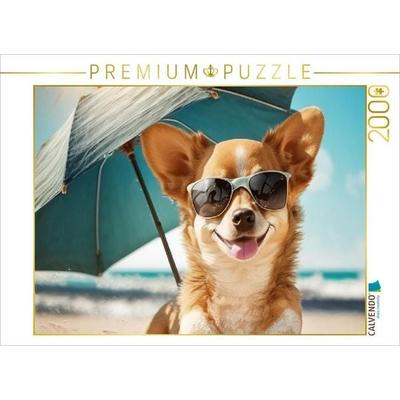 CALVENDO Puzzle Endlich Urlaub! | 2000 Teile Lege-Größe 90x67cm Foto-Puzzle für glückliche Stunden