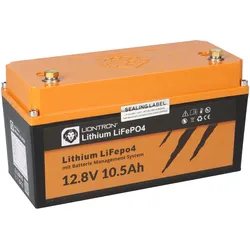 LIONTRON LiFePO4 Akku LX 12,8V 10,5Ah BMS 3000 Zyklen mit 0% MwSt nach §12 Abs. 3 UstG