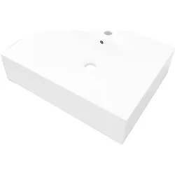 vidaXL, Waschbecken, Caluno (460 mm, 600 mm)