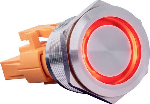 Joy-it BUTTON22A-M-RD BUTTON22A-M-RD Tastschalter 250 V/AC 3A 1 x Ein/Aus tastend Rot (Ø x H) 25mm x 35mm IK10, IP67 1St.
