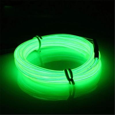 5m EL Wire Neon Kabel Mit Batterie Trafo, Leuchtet Electroluminescent, Weihnachten, Nacht Party, Kostüm Konzert Rave, Nacht Aktivitäten