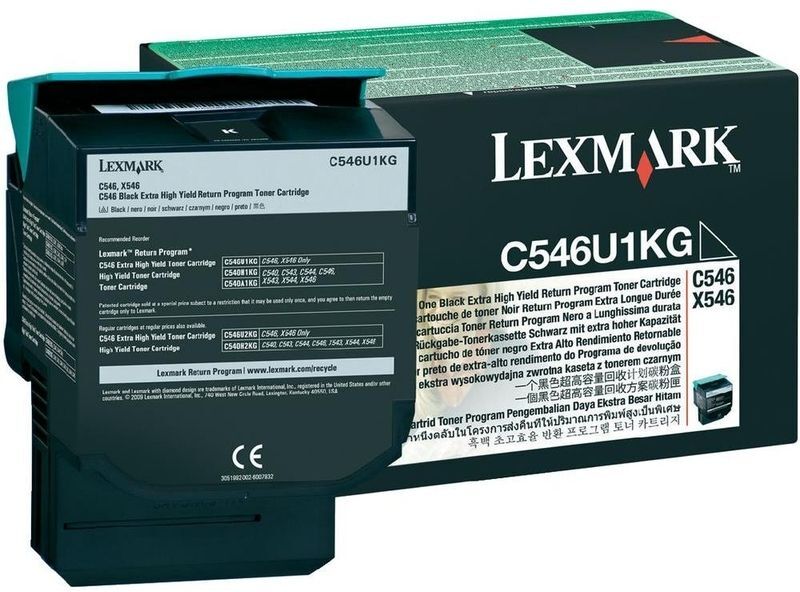 Lexmark C546U1KG - Schwarz - Toner