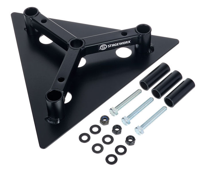 Stageworx Deco Truss Base Plate nero