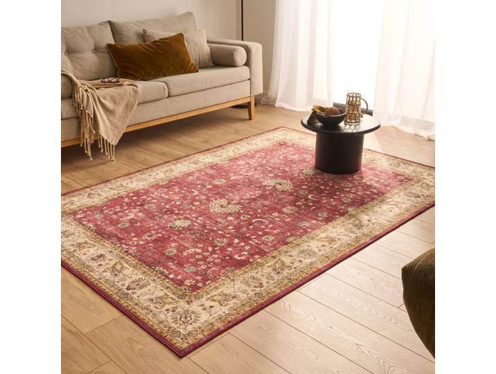 Tapis vintage oriental rouge 120x160 cm