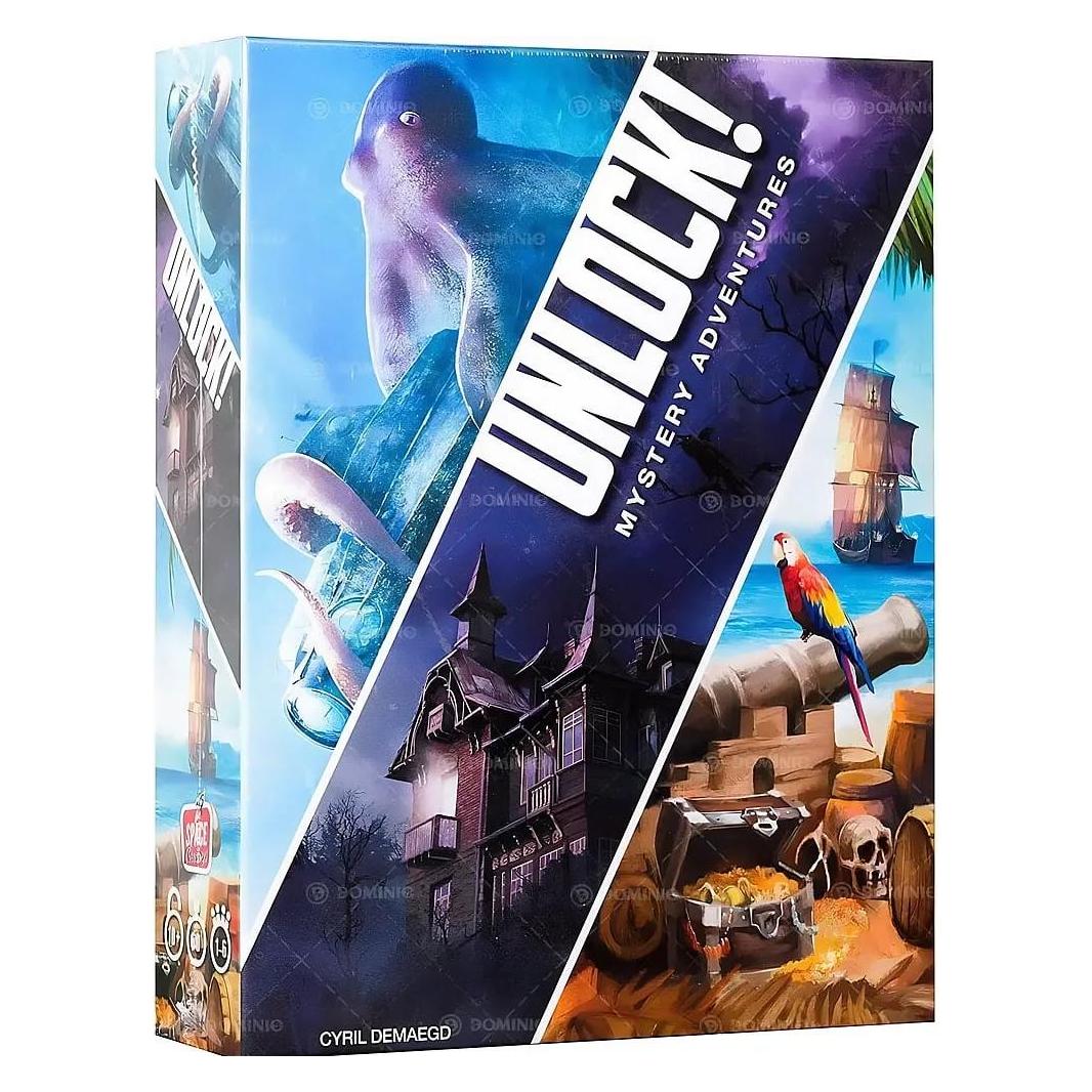 Asmodée Unlock! Mystery Adventures (Italienisch, 1 - 6 Spieler) (3558380051435)
