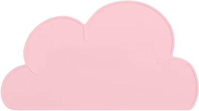 Inspire Curations CleanPaws Silicone Pet Feeding Mat Waterproof Food & Water Placemat pink