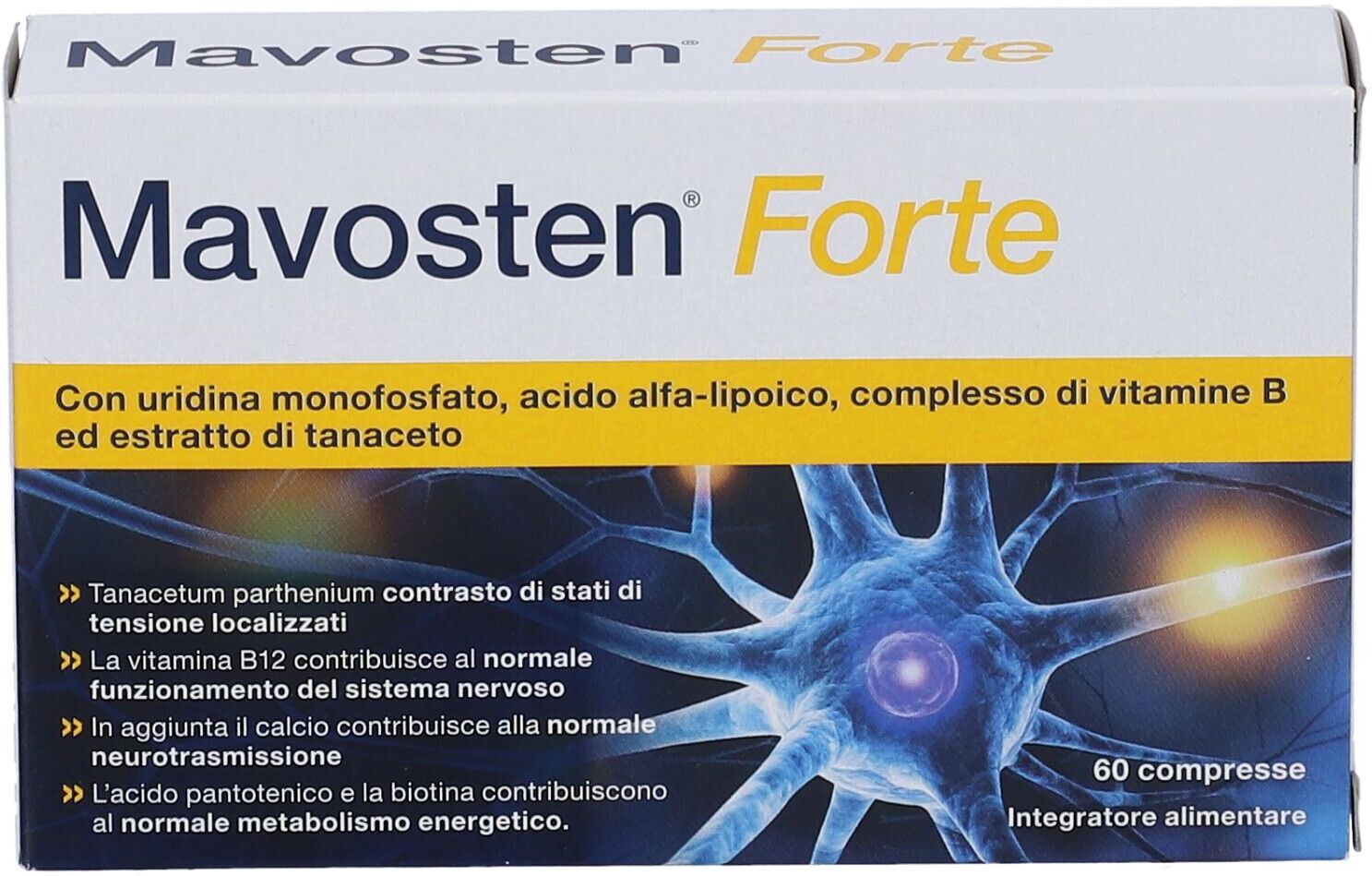 RESTAXIL GmbH Restaxil,  Mavosten Forte, 60 Compresse