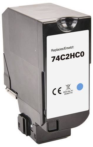 Renkforce Druckerpatrone ersetzt Lexmark 74C2HC0 Kompatibel Cyan 12000 Seiten RF-L74C2HC0 RF-7475638