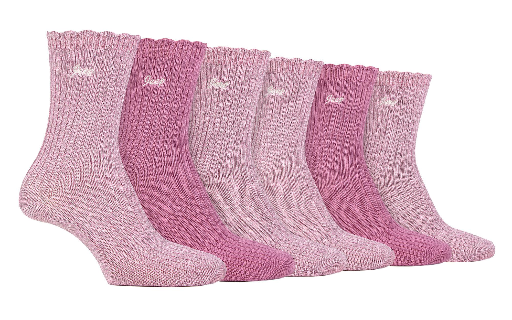 Dames 6-Pack Bamboe Lange Sokken | Schattige Golfrand Sokken
