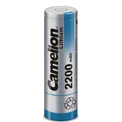 Akku-Zelle 18650 Li-Ionen Akku, 3.7V, 2200mAh, Abmessungen 64 x 18mm