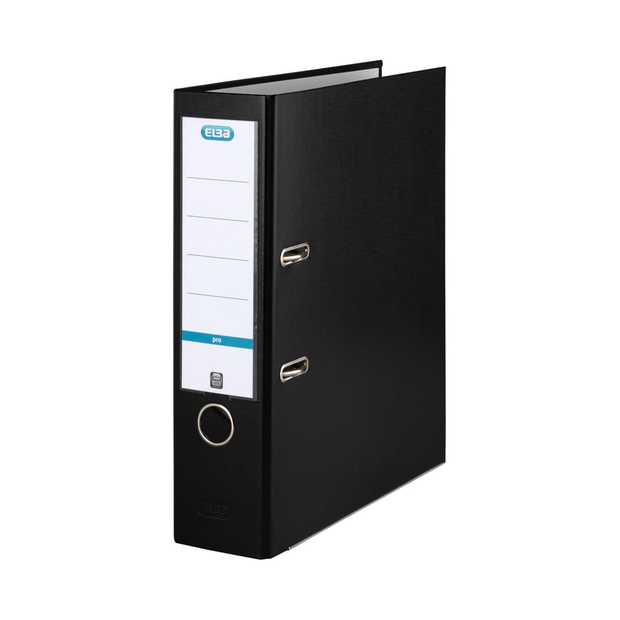 ELBA smart pro Ordner schwarz Kunststoff 8,0 cm DIN A4