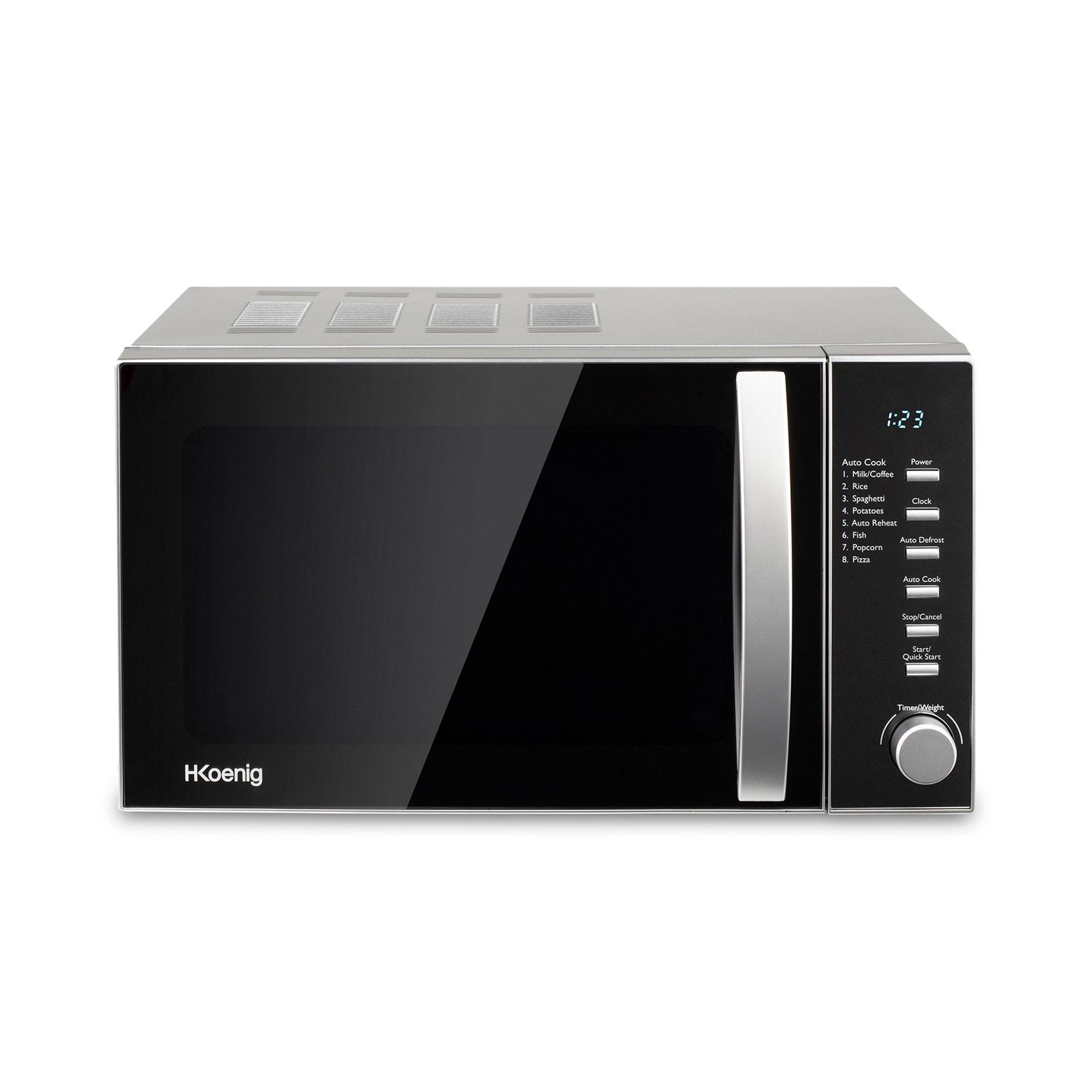 H.Koenig VIO2 Mikrowelle VIO2-20L-Drehteller 24,5cm-Multifunktion 6 Heizstufen und Abtaufunktion-Timer bis zu 30 min-leistungsstark 700W