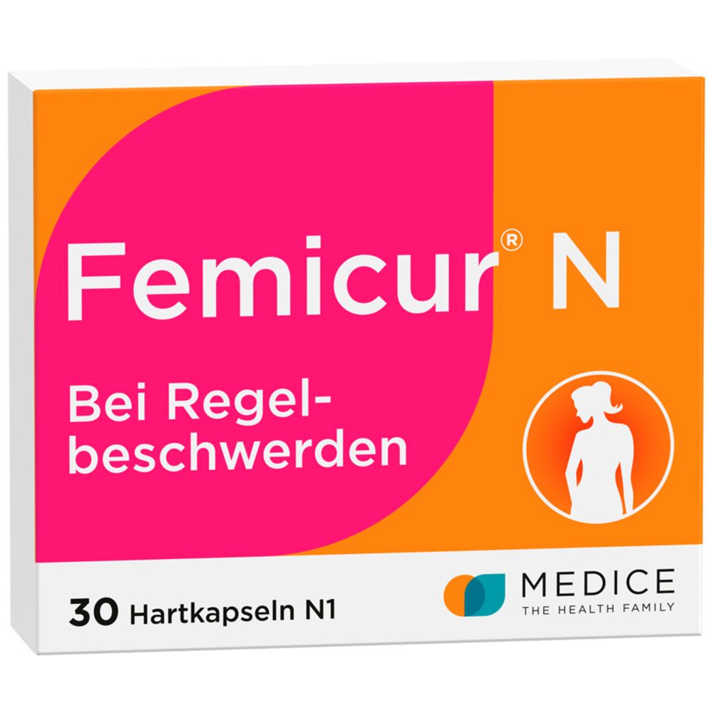 Femicur N Kapseln 30 St Hartkapseln