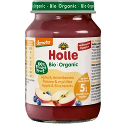 Holle Apfel & Heidelbeere 190 g
