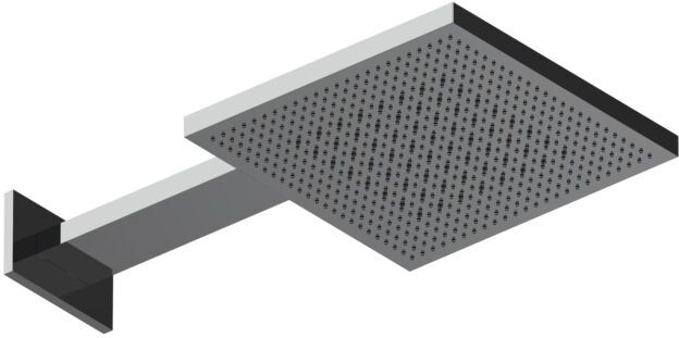 Herzbach LIVING SPA Wand-Regenbrause TWIN FLOW 11.044277.1.01 300x300mm, chrom