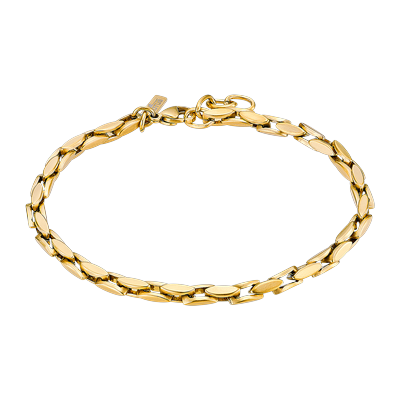 Armband LOTUS "Urban Man", gold (gelbgoldfarben), Armbänder, Herren, 19,5cm, Edelstahl, Armband