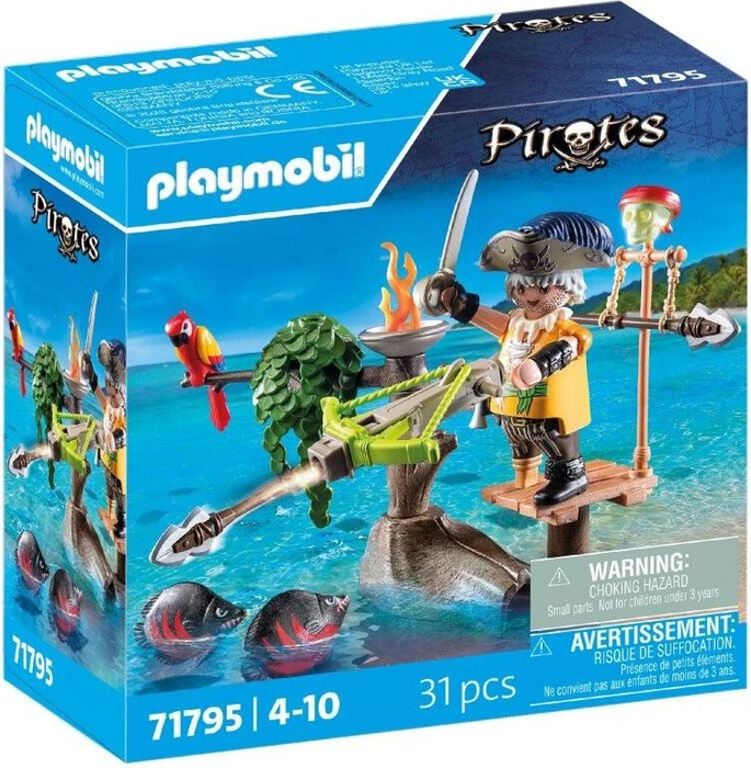 Playmobil 71795 Pirat mit Balliste