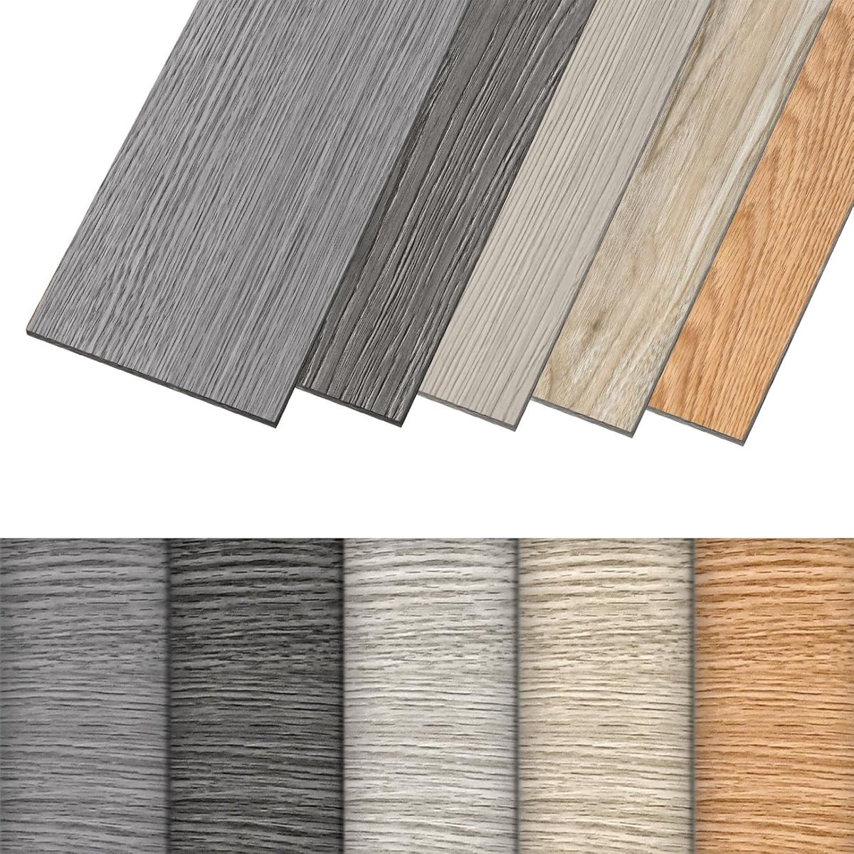 Zelfklevende vinyl vloertegels waterdicht en antislip voor keuken of badkamer - 18 stuks (2,5 m²)