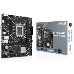 ASUS PRIME H610M-K ARGB Intel H610 LGA 1700 micro ATX