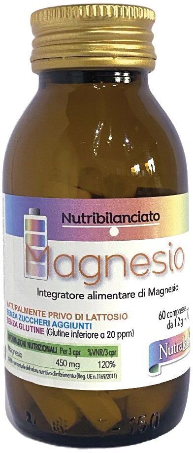 NUTRALABS Srl Magnesio Nutribilanciato, 60 Compresse