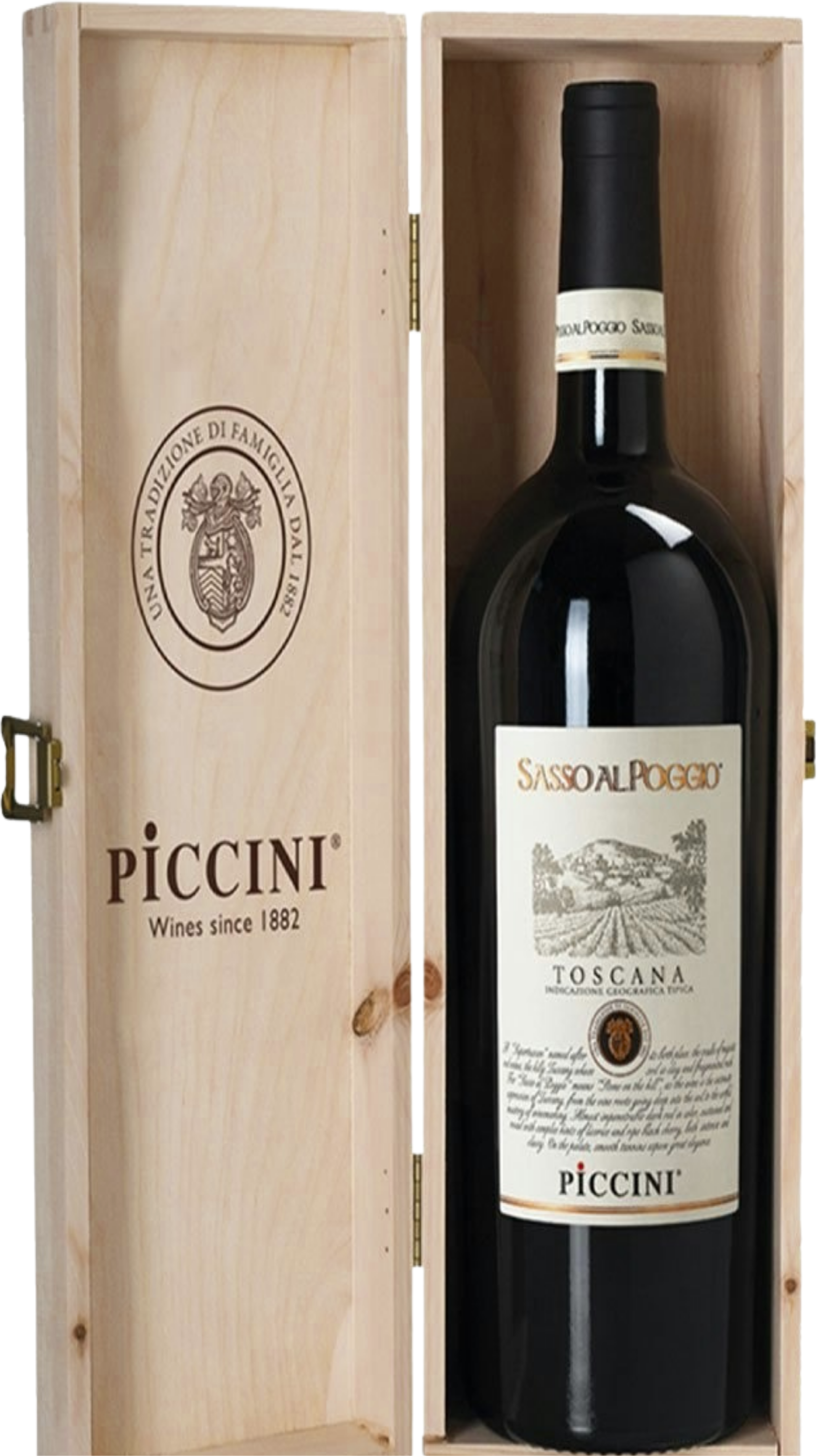 'Sasso al Poggio' Magnum Piccini 2020 (Confezione)