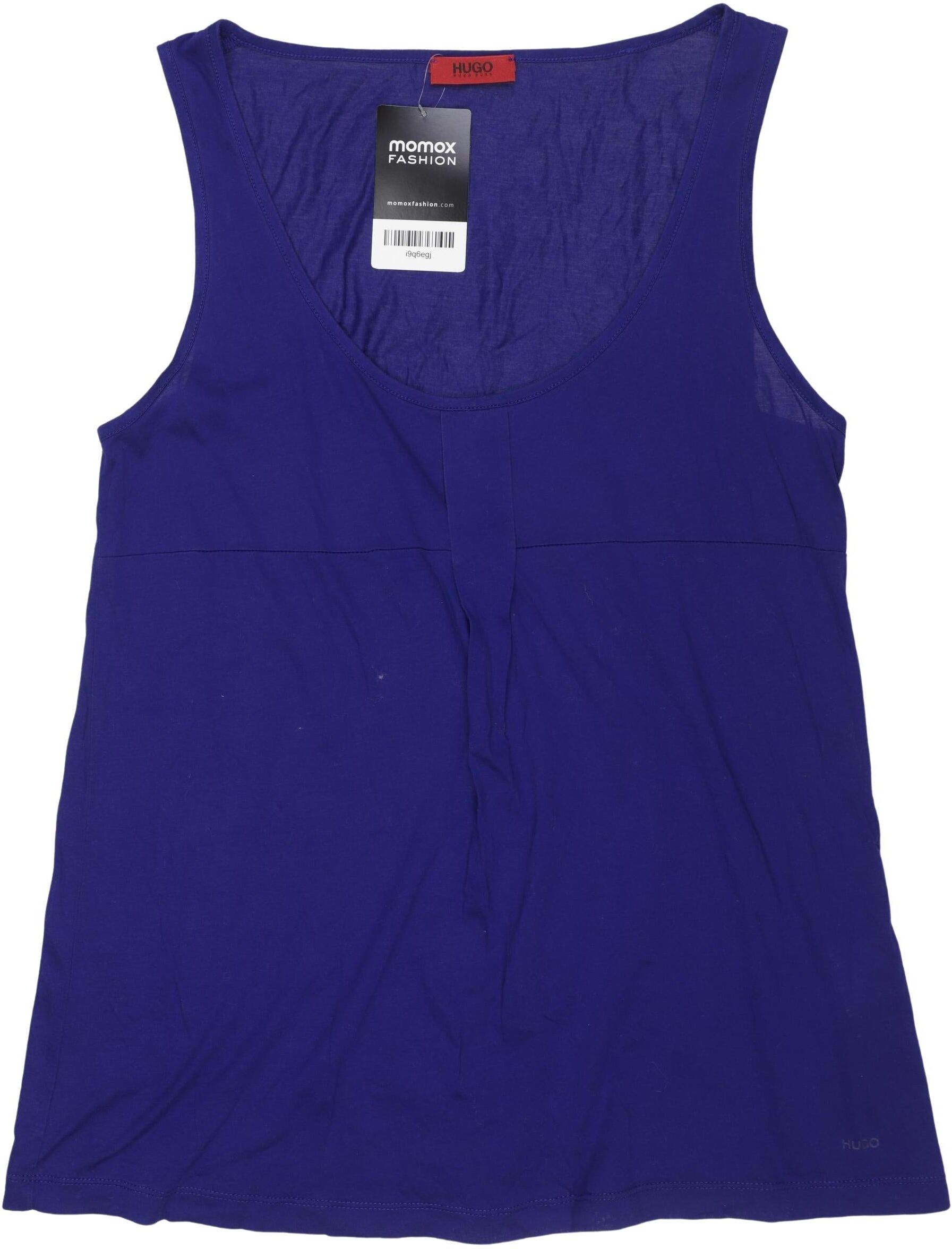 Hugo by Hugo Boss Damen Top, Marineblau, Gr. M, Baumwolle - Second Hand
