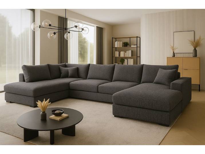 A&J MöbelLand GmbH Ecksofa VIENA, FABIO, VALTOR, MODENA mit Schlaffunktion, Bonellfederkern, Viele Varianten zur Auswahl – wählen Sie Farbe!, TOP ANGEBOT!