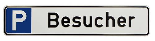 SafetyMarking 11.5530 Parkplatzschild Parkplatz Aluminium (B x H) 520mm x 110mm 1St.