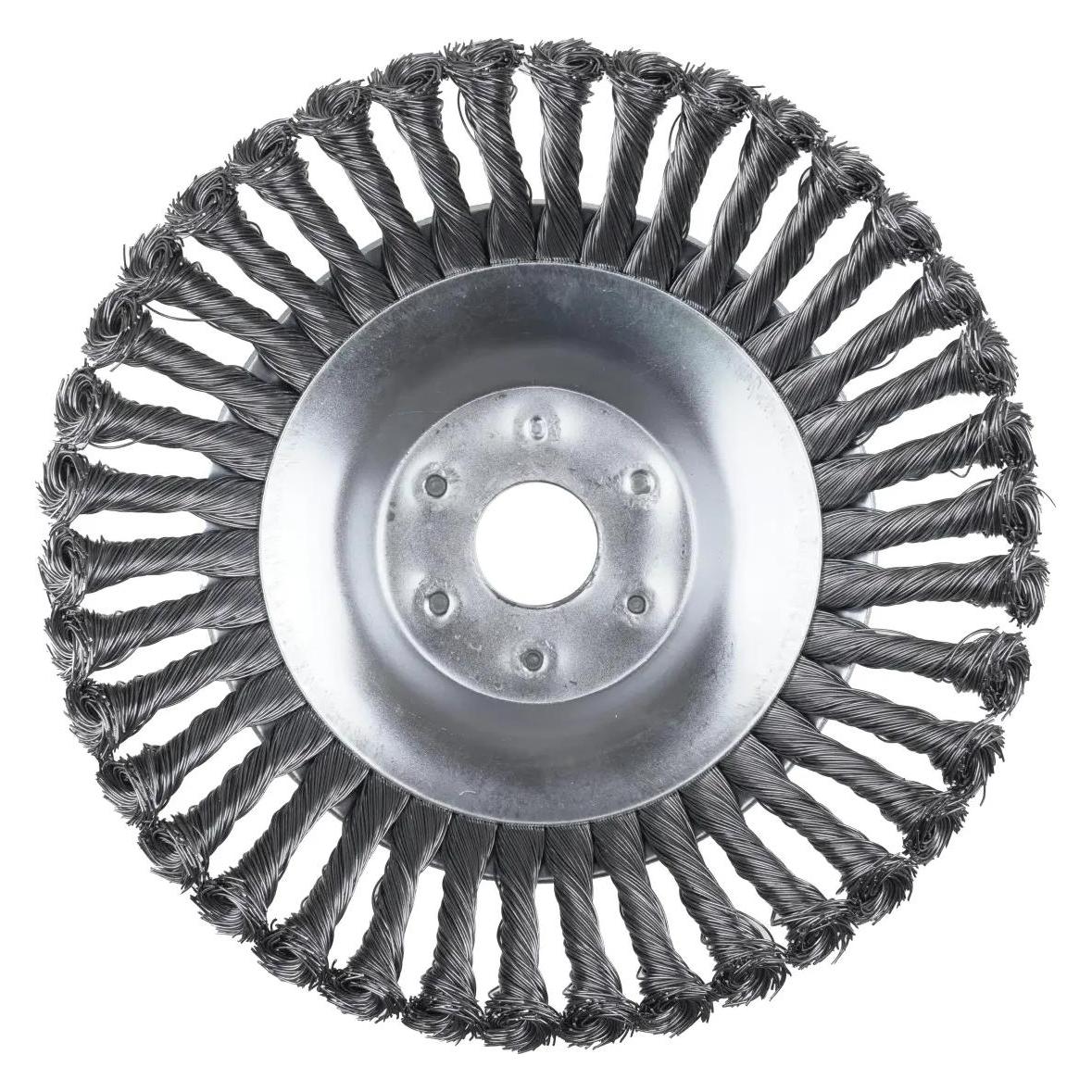 Dedra Drahtbürste für den Rasentrimmer DED87155, hart, 200 mm (Rasentrimmer) (DED87155)