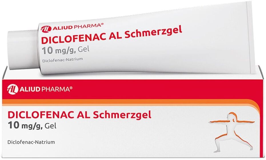 AL Aliud Pharma Diclofenac AL Schmerzgel 10 mg / g für akute Muskelschmerzen