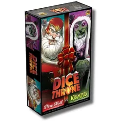 Lucky Duck Games Dice Throne Père Noël vs Krampus (Französisch, 2 Spieler)