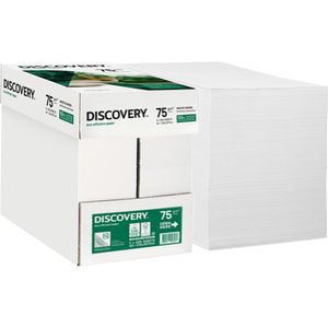 Discovery Kopierpapier 834270A75S, A4, A4, 75g/qm, hochweiß, ungeriest, 2500 Blatt