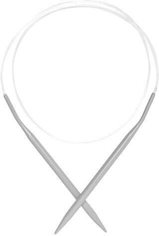buttinette Rundstricknadel, Aluminium, 60 cm