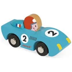Janod Story Cabriolet/ Roadster Holz (2 Modelle In Und Grün, Je 3 Stü