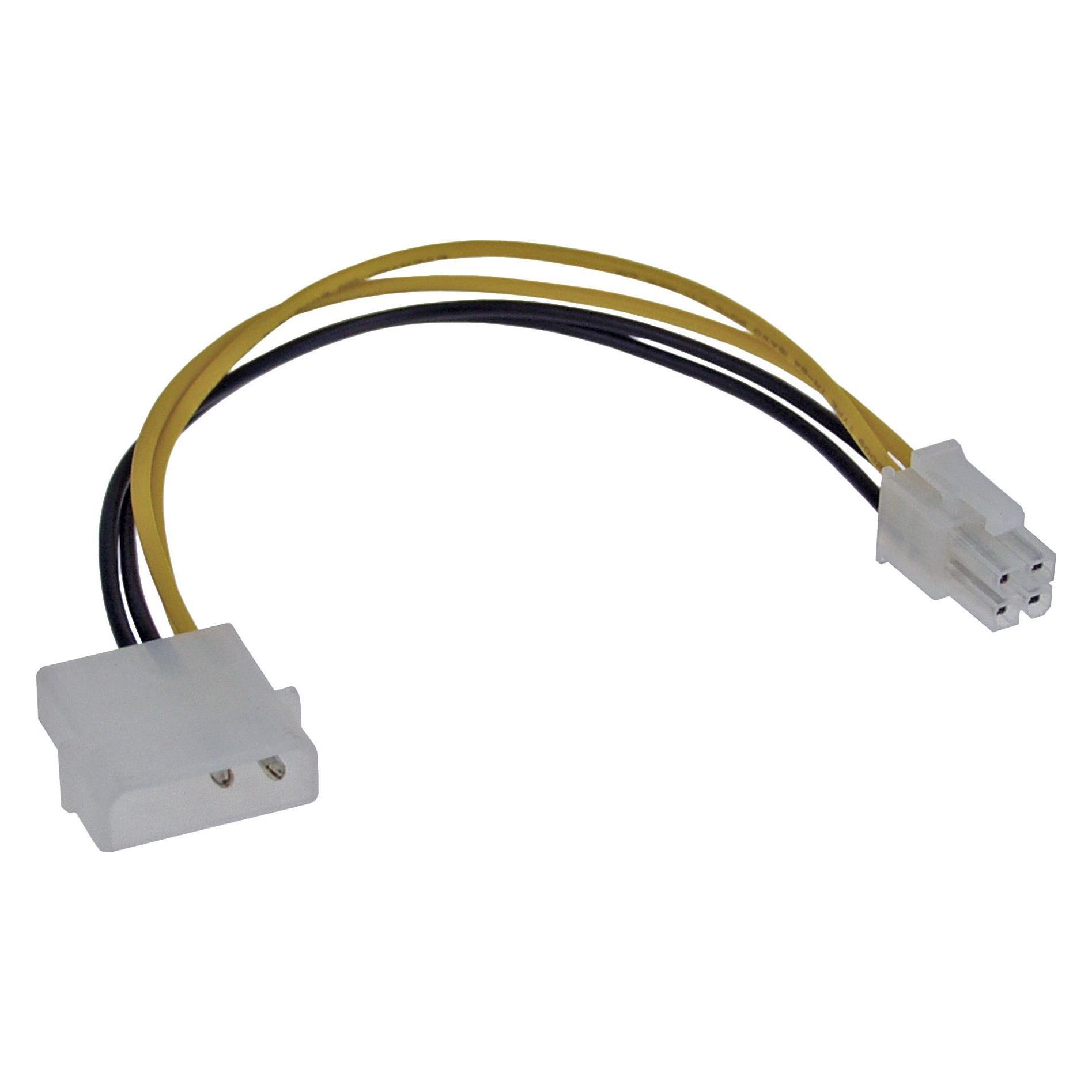 InLine Stromadapter intern (20 cm, 4 pin Molex) (26632)