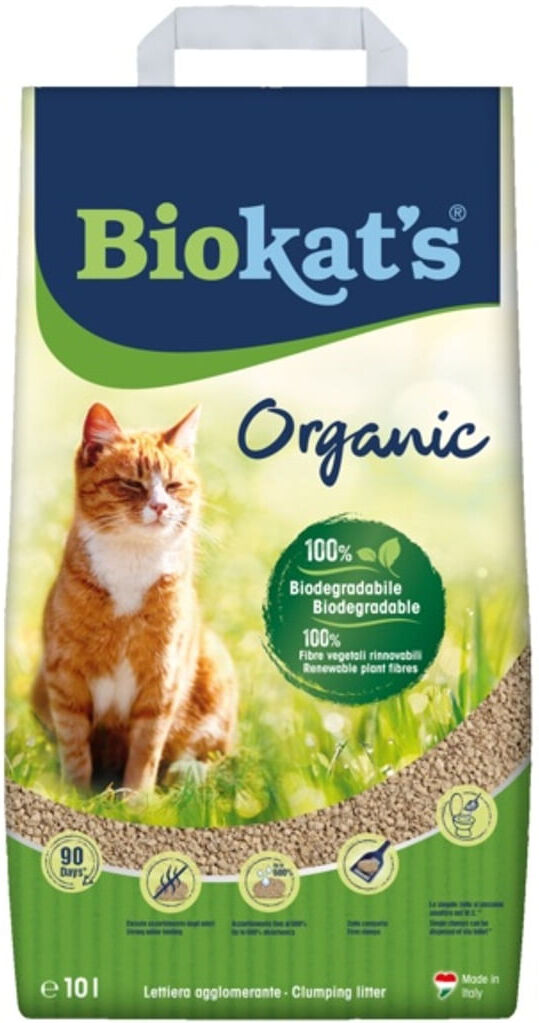 BIOKATS Biokat's Lettiera Agglomerante Organic 10L