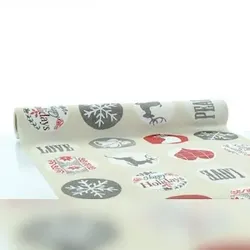 Sovie HOME Tischläufer Mieke aus Linclass® Airlaid 40 cm x 4,8 m, 1 Stück - Tischband Weihnachten