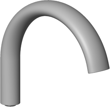 Dornbracht Auslauf EHM AL 170 mm 90119500200-00 265x170x65_chrom