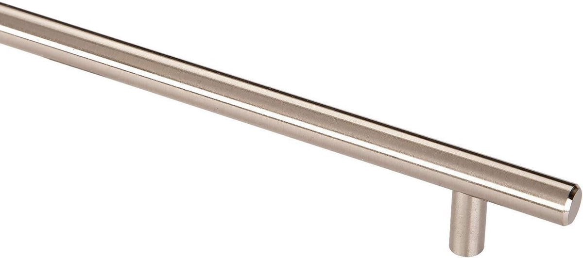 Stanggreep Meubel - Kastgreep en Ladegreep - Geborsteld RVS - Zilver - Lengte: 944 mm