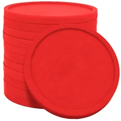 CombiCraft  Kunststoff Wertmarken Rot 26mm im €2,- Format - Verpackt pro 100 Stück