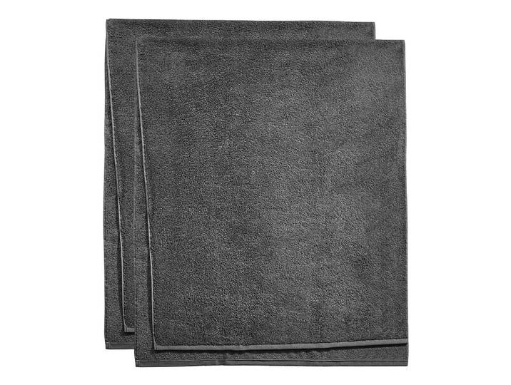 Butlers Saunatuch (2er Set) Fabulous, Dunkelgrau, 80x200 cm, Heimtextilien, Badtextilien, Saunatücher