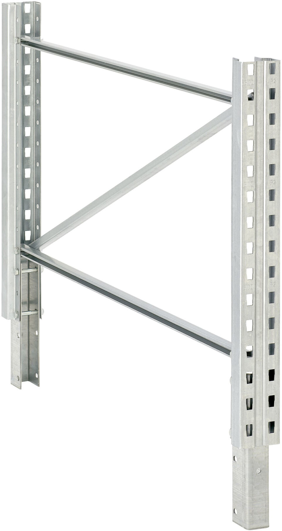 Bito Stützrahmenerhöhung für Palettenregale Stützentyp P4-P6 T1100 mm, verzinkt (24507)