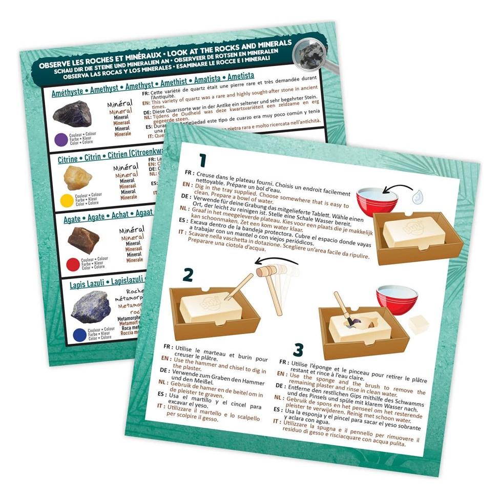 Buki Experimentierkasten DigKit Steine und Mineralien (BUK 210378)