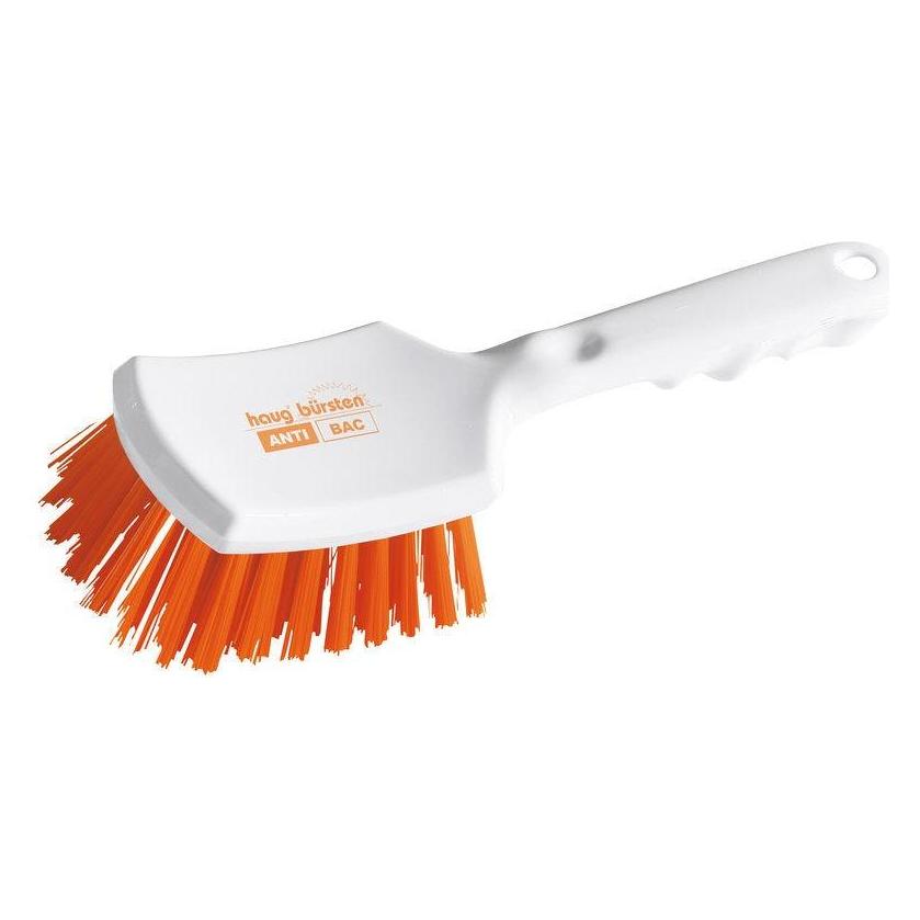 Haug ANTI BAC STIELBÜRSTE,PBT ORANG ø 0,50MM HART, 260X72X35MM (1 Stk.) (88206)