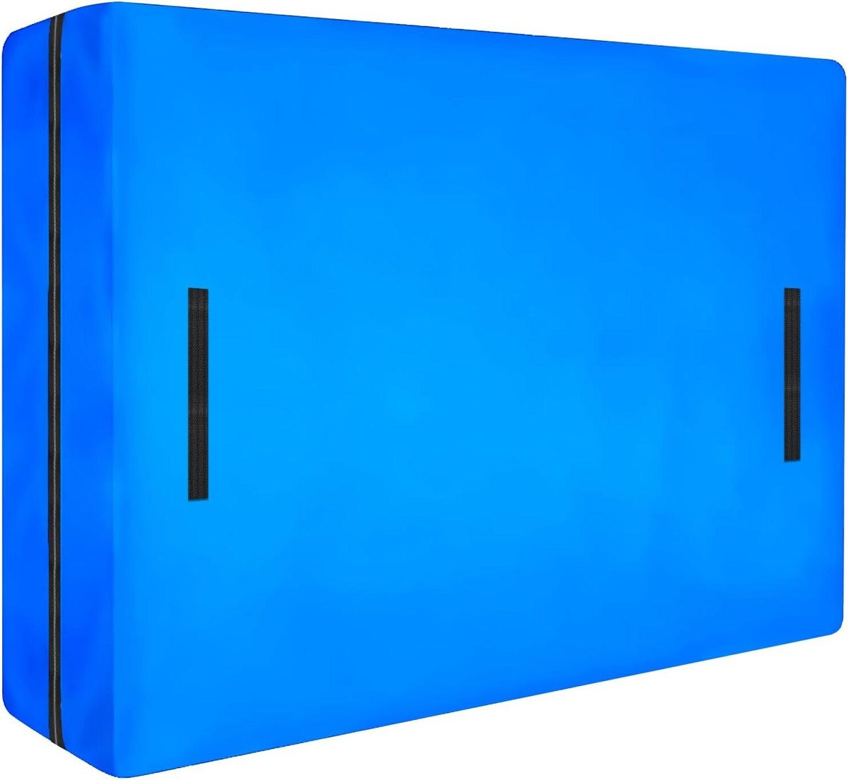 Blauwe Matrashoes Verhuiszak met 8 versterkte handgrepen - 195 x 106 cm